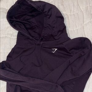 Purple Gymshark Hoodie with Logo